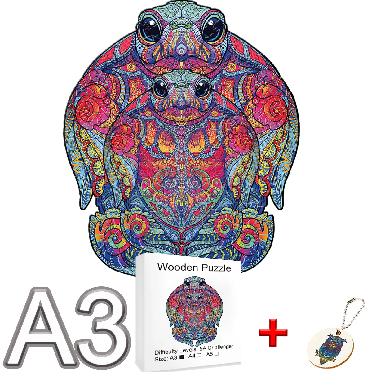 Jouets écologiques en bois - Merveille Puzzle