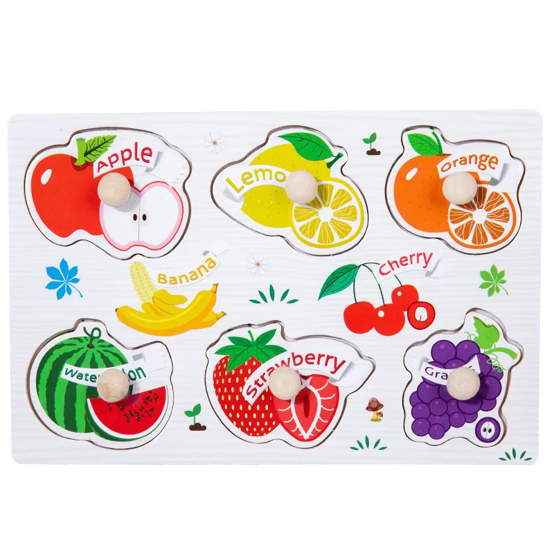 Jouets écologiques en bois - Fleur Fruitée