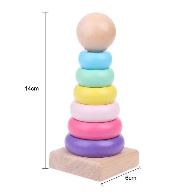 Jouets écologiques en bois - Fleur Joyeuse