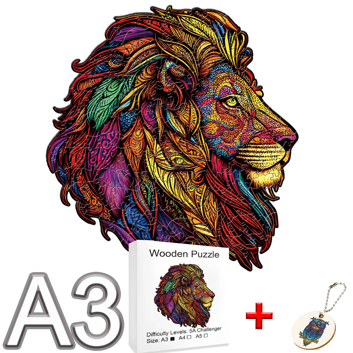Jouets écologiques en bois - Rêve Bois Lion