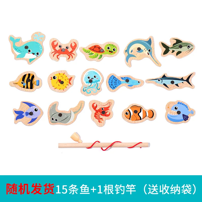 Jouets écologiques en bois - Mer Marine Merveille