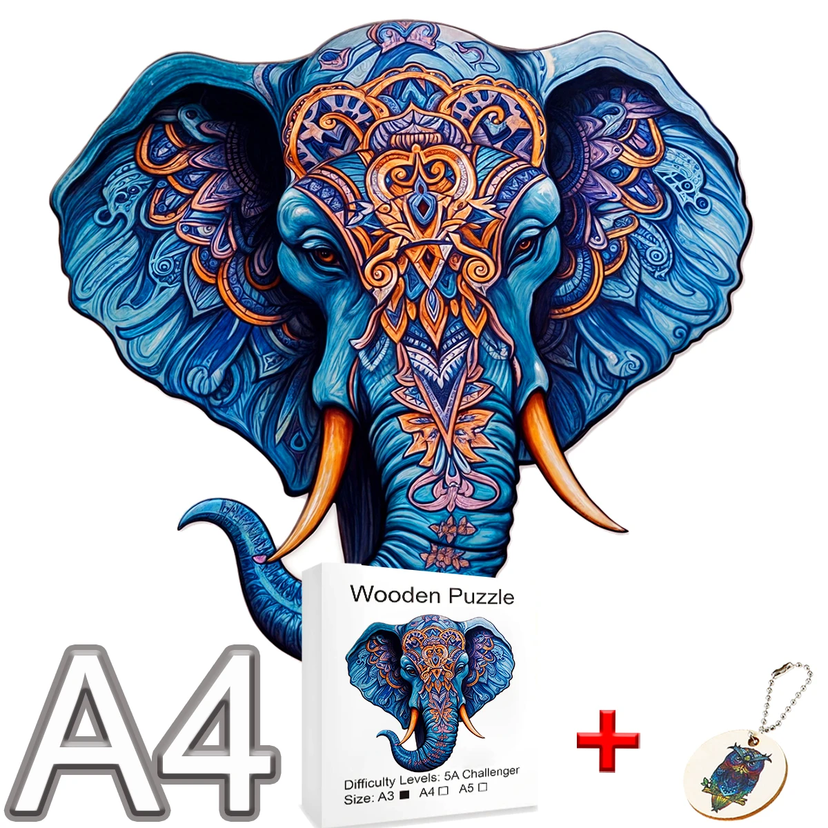 Jouets écologiques en bois - Bois Rêve Éléphant